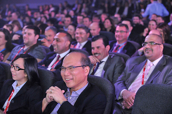 Audience at the Global Mobile Awards 2014