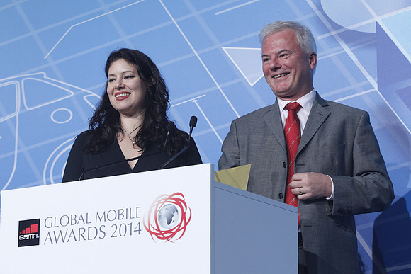 Best Technology Award Presenters: Pilar Gutierrez & Patrick Scodeller