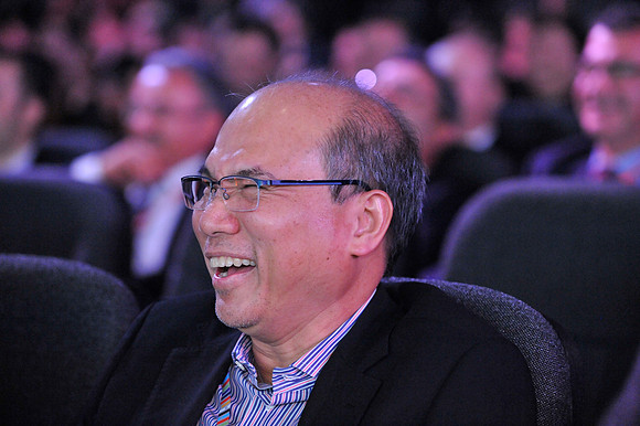 Audience at the Global Mobile Awards 2014