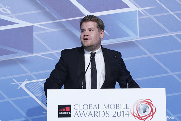 Global Mobile Awards 2014 Host - British Comedian, Writer and Actor James Corden