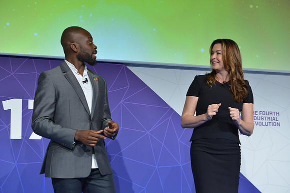 Suzi Perry and Ortis Deley